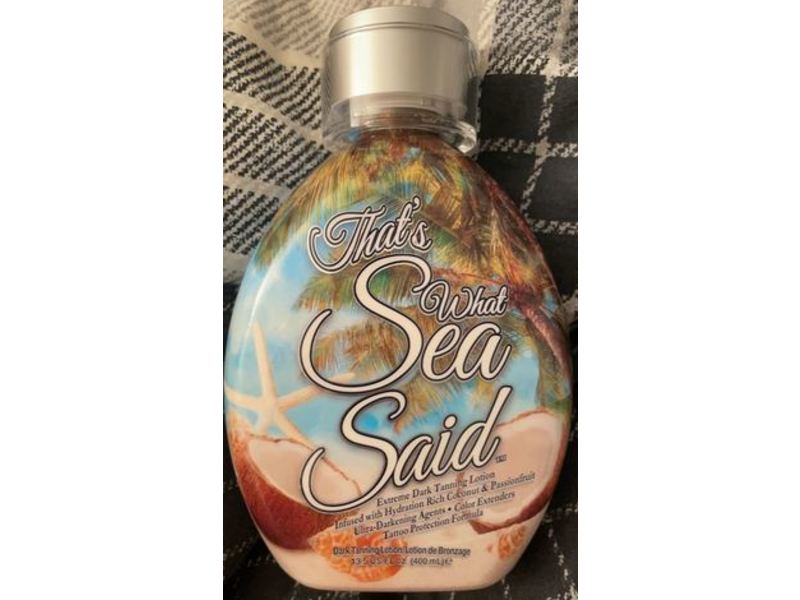 Dark Tans Exclusive That's What Sea Side Dark Tanning Lotion, 13.5 fl oz/400 mL