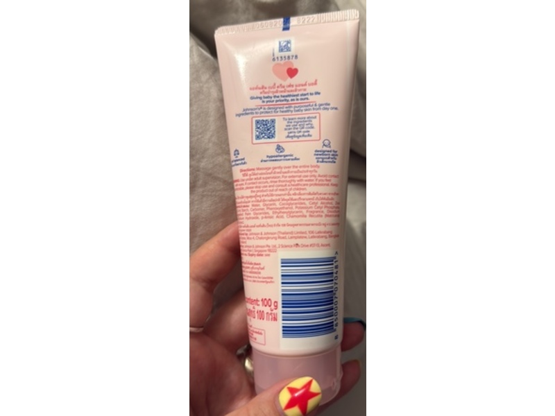 Johnson's Face & Body Baby Cream, 100 g