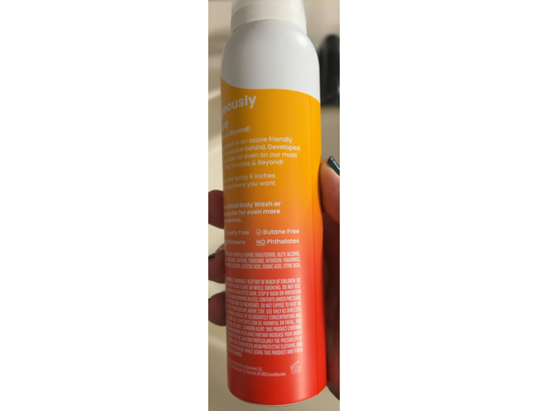 Lume Whole Body Deodorant, Invisible Spray, 3.6 oz/102 g, Pack of 2