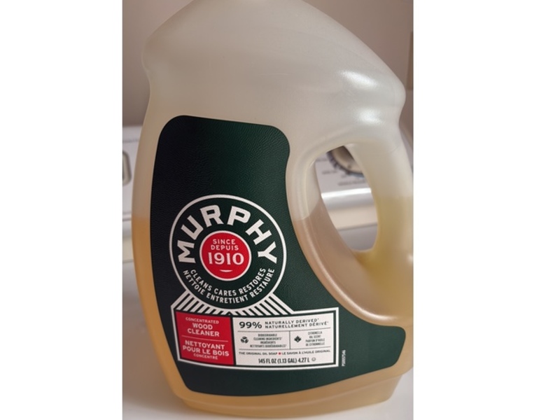 Murphy Oil Soap Concentrated Wood Cleaner, Citronella Oil Scent, 145 fl oz/4.27 L