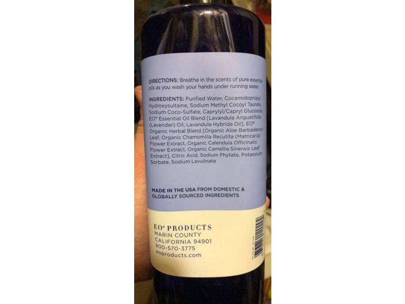 Essential Oils Hand Soap, French Lavender, Refill, 32 fl oz/946 mL