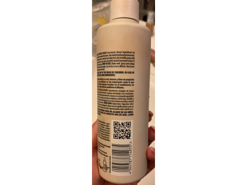 Authentic Beauty Concept Beachy Texture Spray, 8.4 fl oz/250 mL