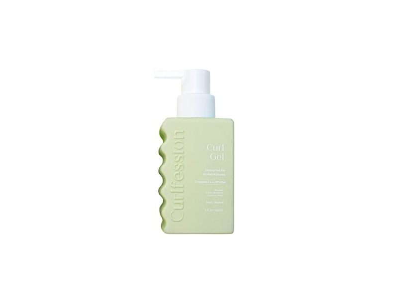 CURLFESSION Styling Curl Gel, Chamomile & Aloe Vera, 8 fl oz/236 mL