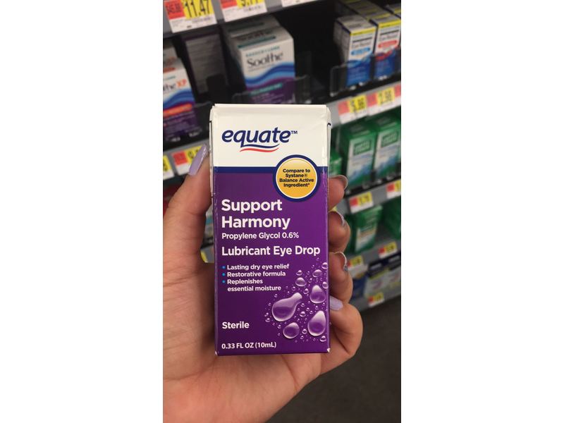 equate comfort gel lubricant eye drops Equate High Performance Lubricant Eye Drops, 0.5 fl. Oz., 2 Count main image 0