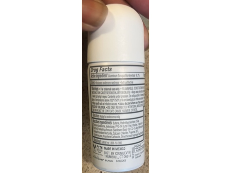 Dove Clinical+ Care Soft Sensitive Antiperspirant Deodorant Dry Spray, 1 oz/28 g