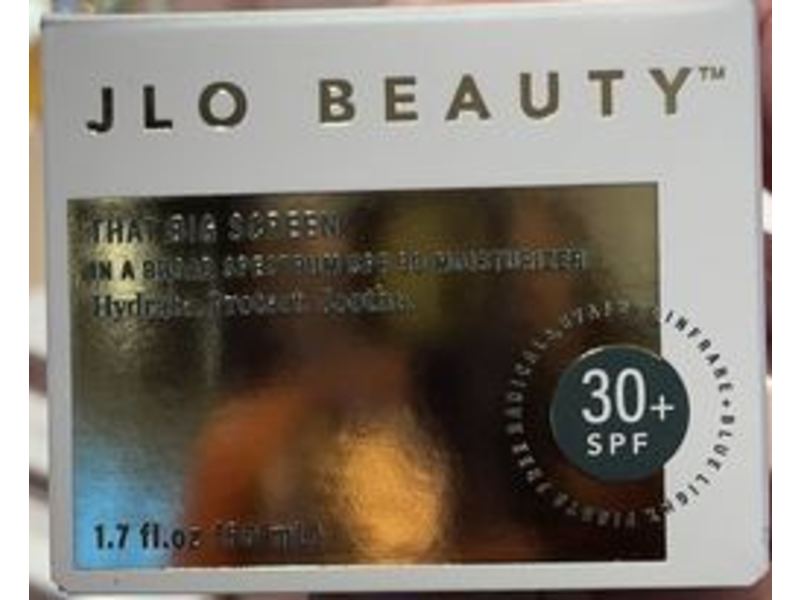 Jlo Beauty That Big Screen Moisturizer, SPF 30+, 1.7 fl oz/50 mL