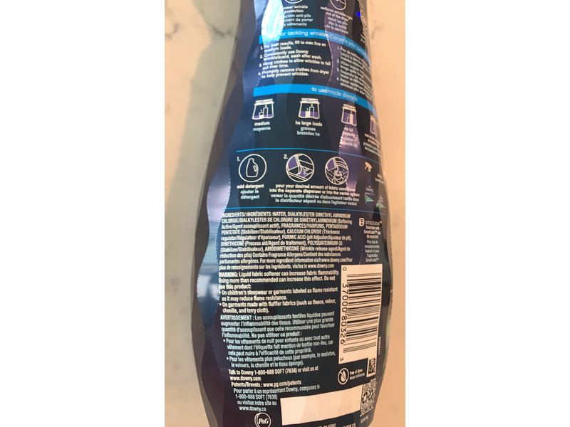 Downy Wrinkle Guard Fabric Conditioner, Fresh, 25 fl oz/470 mL