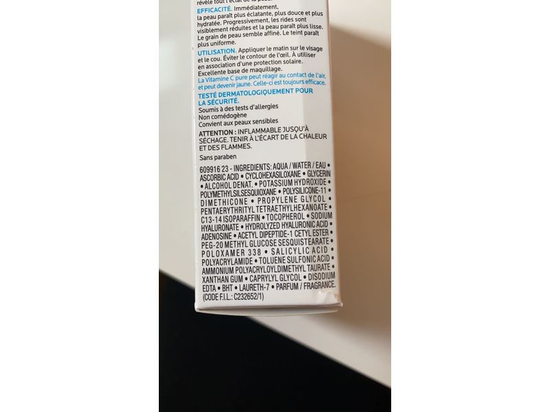 La Roche-Posay Pure Serum, Vitamin C10, 1 fl oz/30 mL