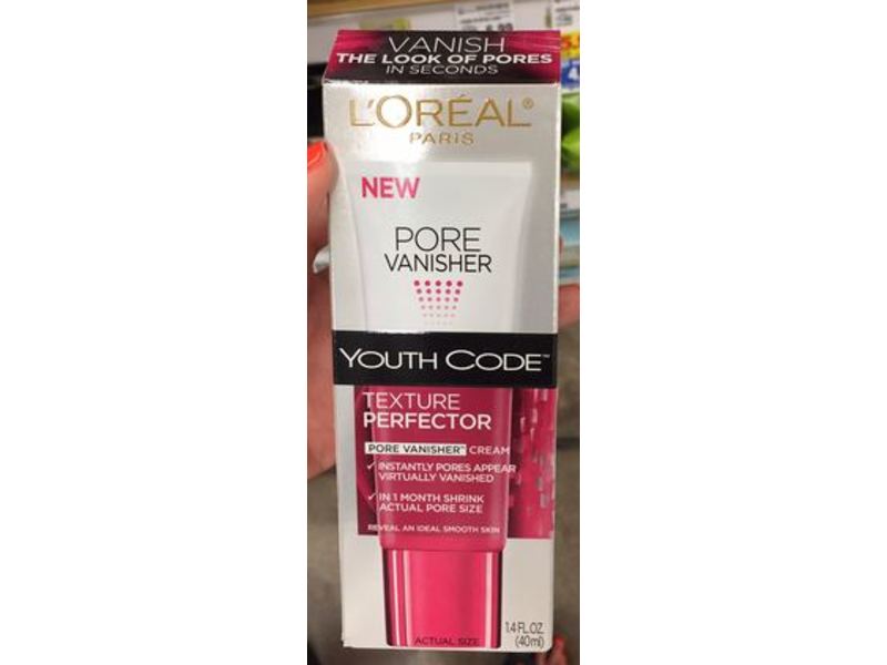 L'Oreal Paris Youth Code Texture Perfector Pore Vanisher, 1.4 fl oz/40 mL