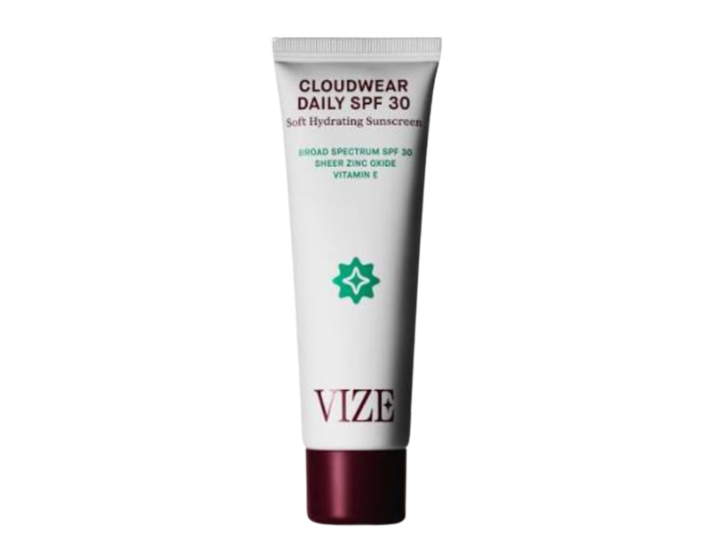 VIZE Cloudwear Daily Soft Hydrating Sunscreen, SPF 30, 1.69 fl oz/50 mL