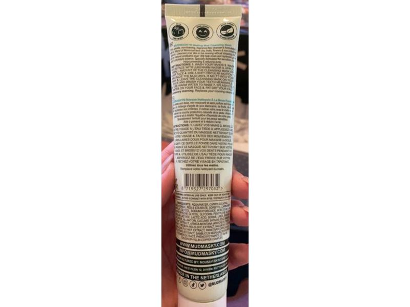 Mudmasky Melting Mud Cleansing Mask, 2.5 fl oz/75 ml