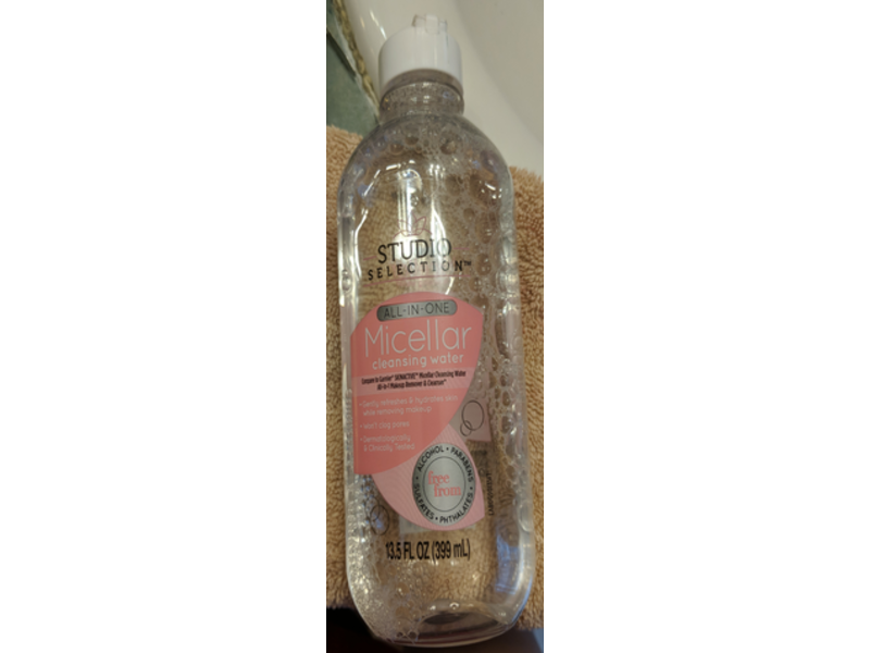Studio Selection All-In-One Micellar Cleansing Water, 13.5 fl oz