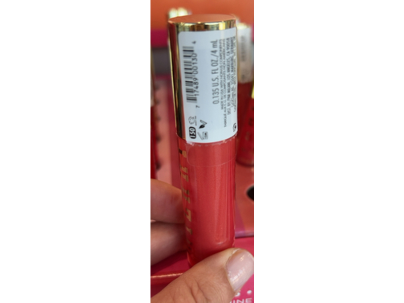 Milani Fruit Fetish Lip Oil, 150 Luminoso, 0.135 fl oz/4 mL