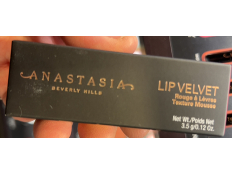 Anastasia Beverly Hills Lip Velvet, Rosy Mauve, 0.12 oz/3.5 g