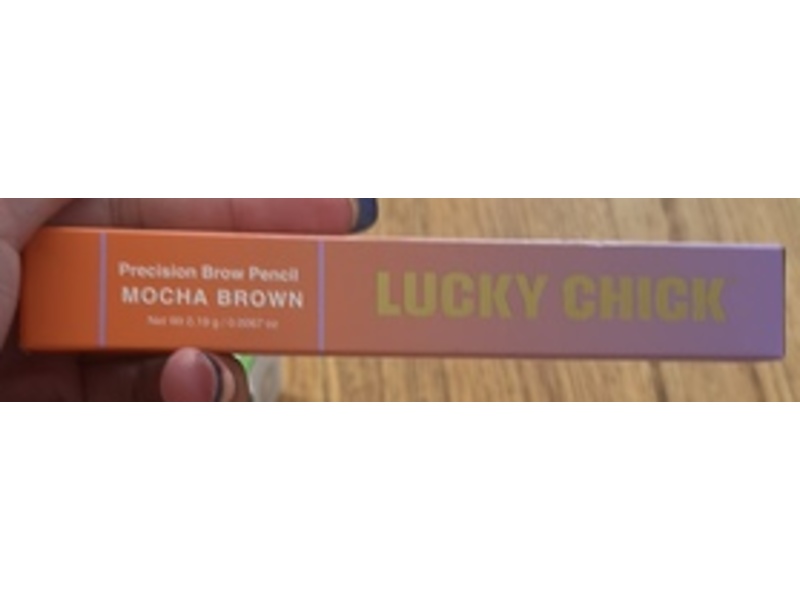 Lucky Chick Precision Brow Pencil, Mocha Brown, 0.0067 oz/0.19 g
