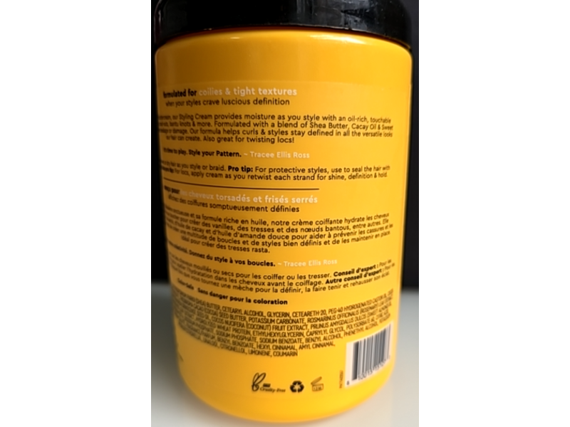 Pattern Styling Cream, 25 fl oz/740 mL