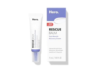 Hero Cosmetics Rescue Balm Post-Blemish Recovery Cream, 0.5 fl oz/15 mL