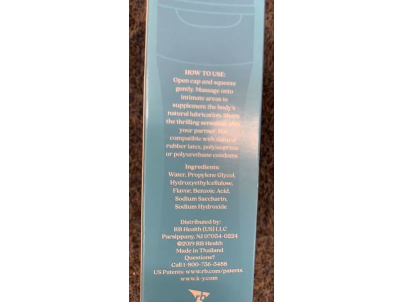 K-Y Tingling Sensorial Personal Lubricant, 1.69 fl oz/50 mL