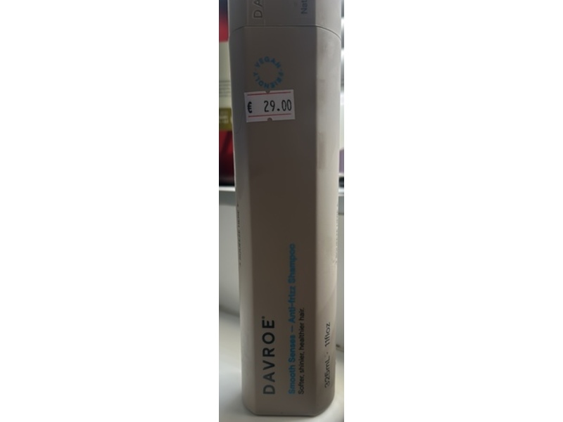 Davroe Smooth Anti-Frizz Shampoo, 11 fl oz/325 mL