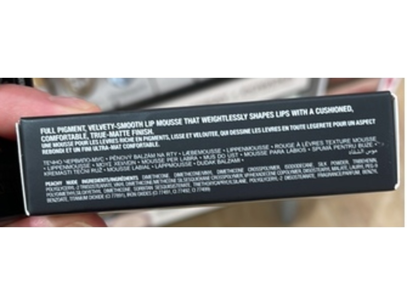 Anastasia Beverly Hills Lip Velvet, Peachy Nude, 0.12 oz/3.5 g