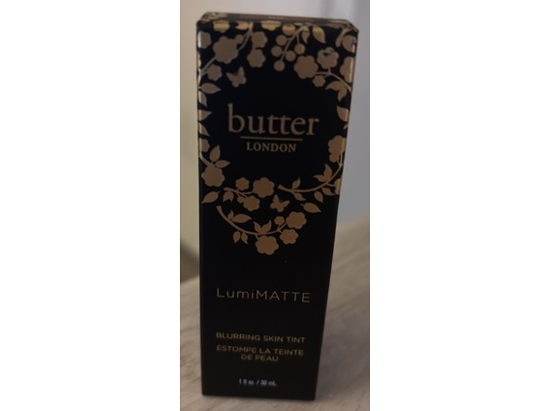 Butter London LumiMatte Blurring Skin Tint, Deep, 1 fl oz/30 mL