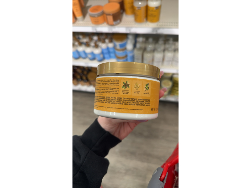 SheaMoisture Raw Shea Butter Deep Moisturizing Hair Masque for Curly Hair 11.5 oz