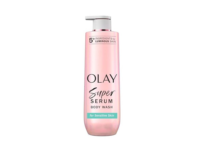 Olay Super Serum Body Wash, Light Scent, 20 fl oz/591 mL