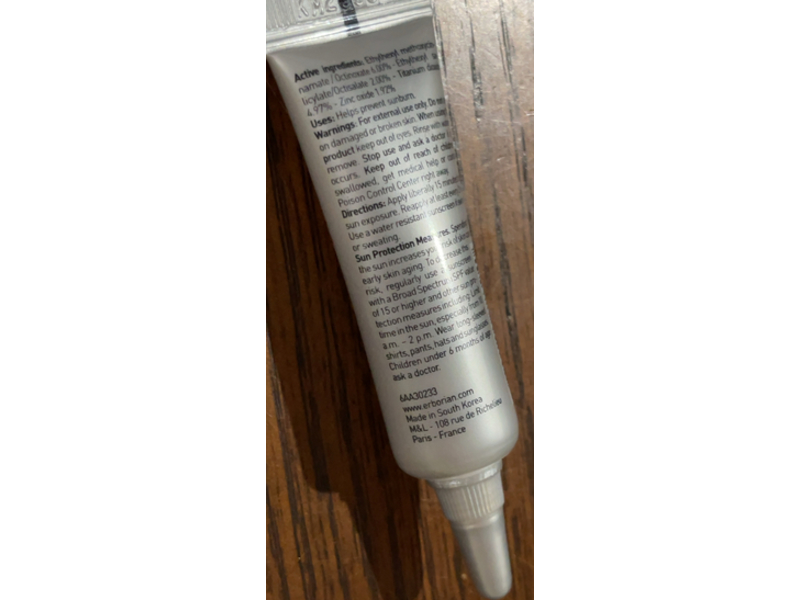 Erborian CC Creme High Definition Radiance Skin Perfector Face Cream, SPF 25 Dore, 0.17 oz/5 mL