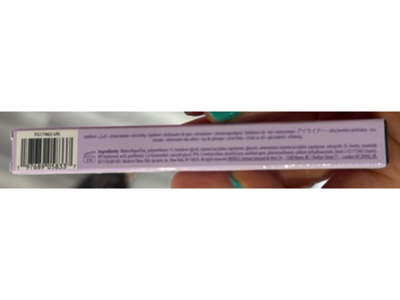 Tarte Tartelette Quick Stick Tubing Liquid Liner, Black, 0.033 fl oz/1 mL