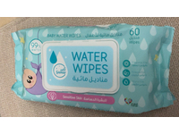 Gamar Water Baby Wipes, Sensitive Skin, 60 Count - Image 3