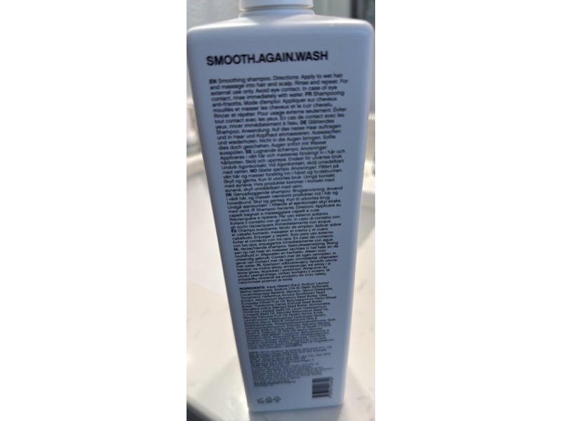 Kevin.Murphy Smooth Again Wash Smoothing Shampoo, 33.8 fl oz/1 L
