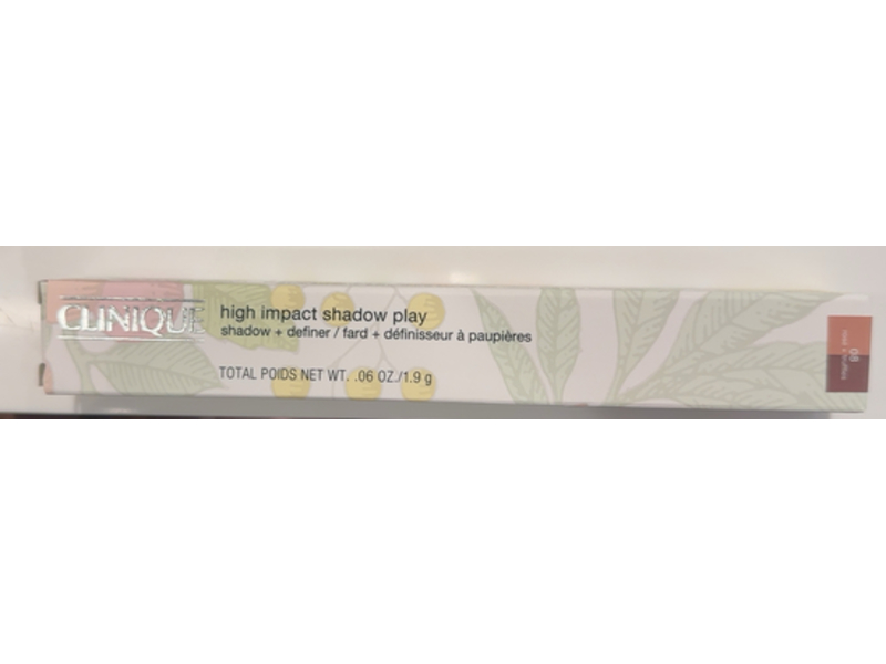 Clinique High Impact Shadow Play Shadow + Definer, 08 Rose + Truffles, 0.06 oz/1.9 g