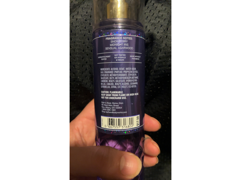 Bath & Body Works Starlit Night Fine Fragrance Mist, 8 fl oz/236 mL