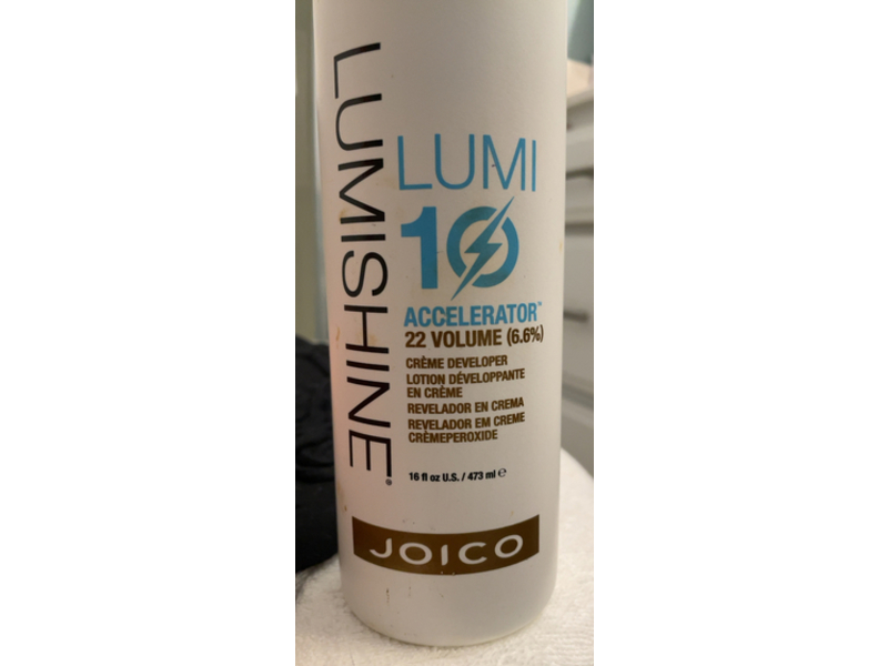 Joico Lumishine Lumi 10 Creme Developer, 22 Volume (6.6%), 16 fl oz/473 mL