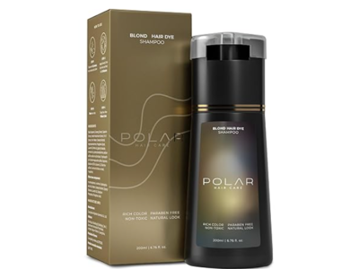 Polar Haircare Hair Dye Shampoo, Blond, 6.76 ml/200 mL