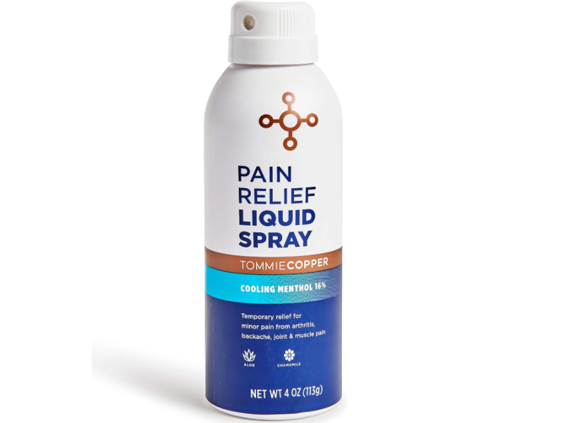 Tommie Copper Pain Relief Liquid Spray, 4 oz/113 g