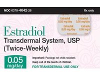 Estradiol Transdermal System 0.05%, Mylan (Rx) - thumbnail 1