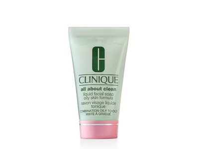 Clinique Oily To Oily Skin Liquid Facial Soap, 1 fl oz/30 mL