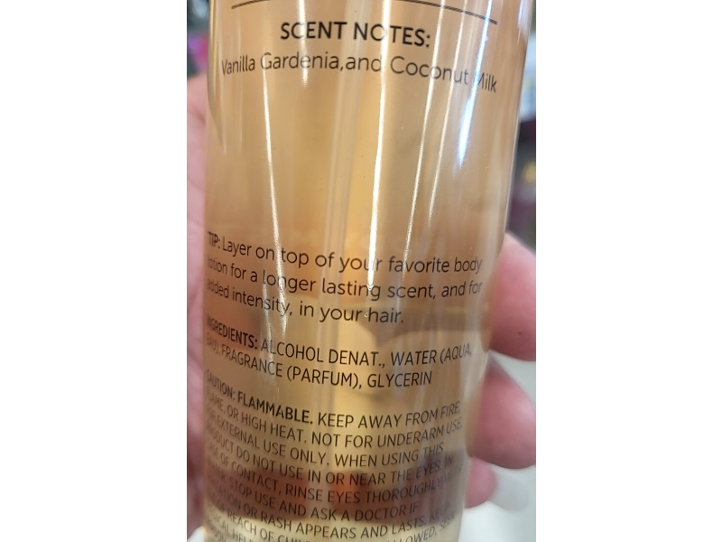 Modern Expressions Body Mist, Warm Vanilla, 8.5 fl oz/250 mL