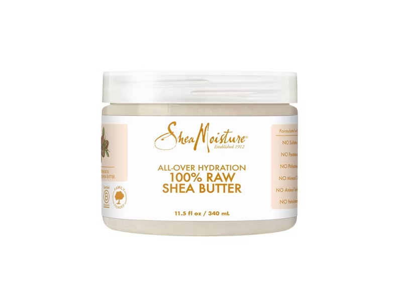 SheaMoisture 100% Raw Shea Butter, 11.5 oz/340 mL