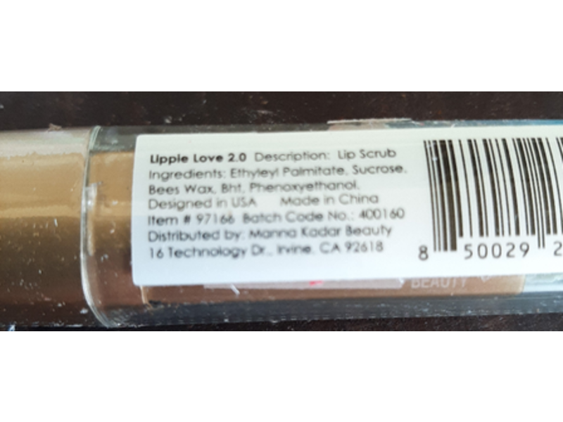 Manna Kadar Lip Scrub Stick, Lippie Love 2.0