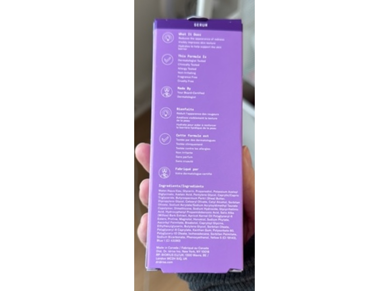 Dr. Idriss Left Un-Red Reducer Serum, 0.82 fl oz/28 mL