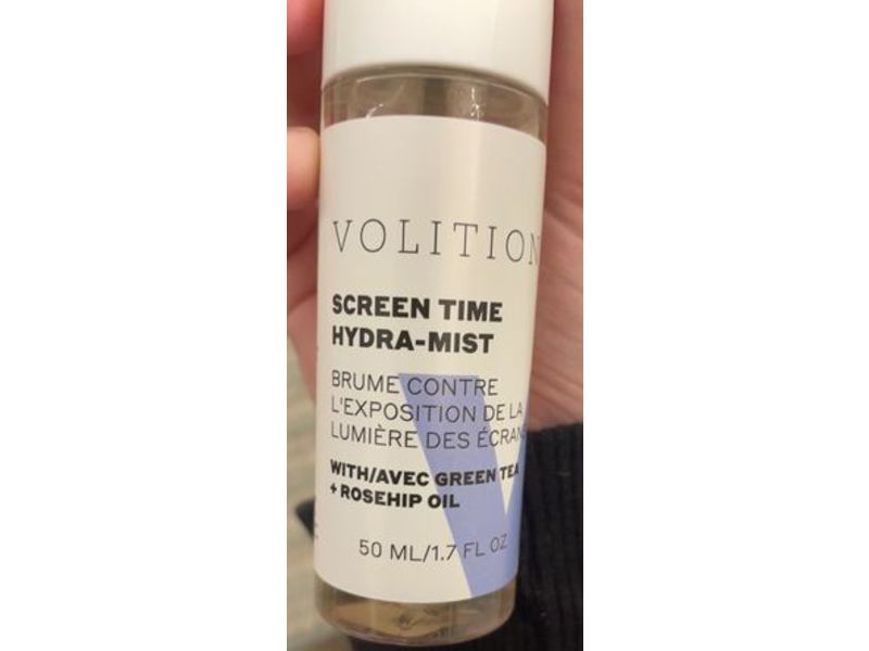 Volition Screen Time Hydra Mist, Avec Green Tea Rosehip Oil, 1.7 fl oz/50 mL