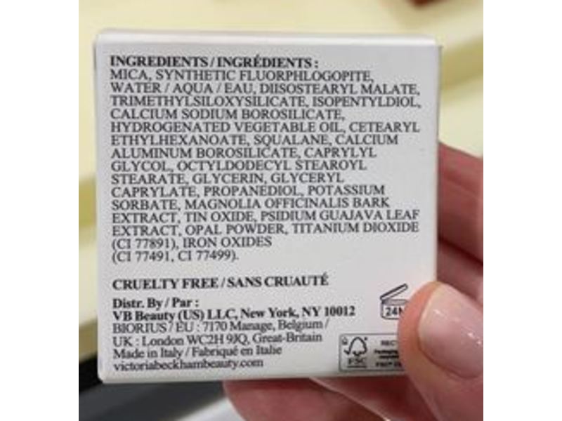 Victoria Beckham Lid Lustre Crystal Infused Eyeshadow, Honey, 0.17 oz/5 g