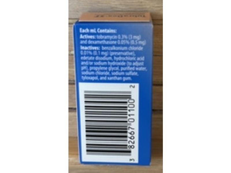 Tobradex St Suspension/Drops Ophthalmic, 1 mL