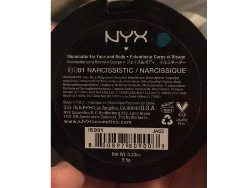 NYX Professional Makeup Illuminator, Narcissistic, 0.33 oz/9.5 g