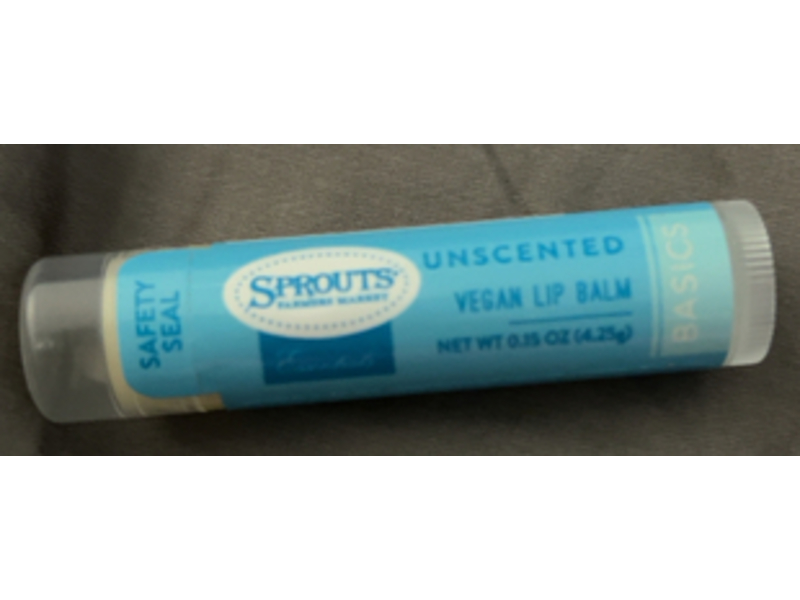 Sprouts Unscented Lip Balm, 0.15 oz/4.25 g