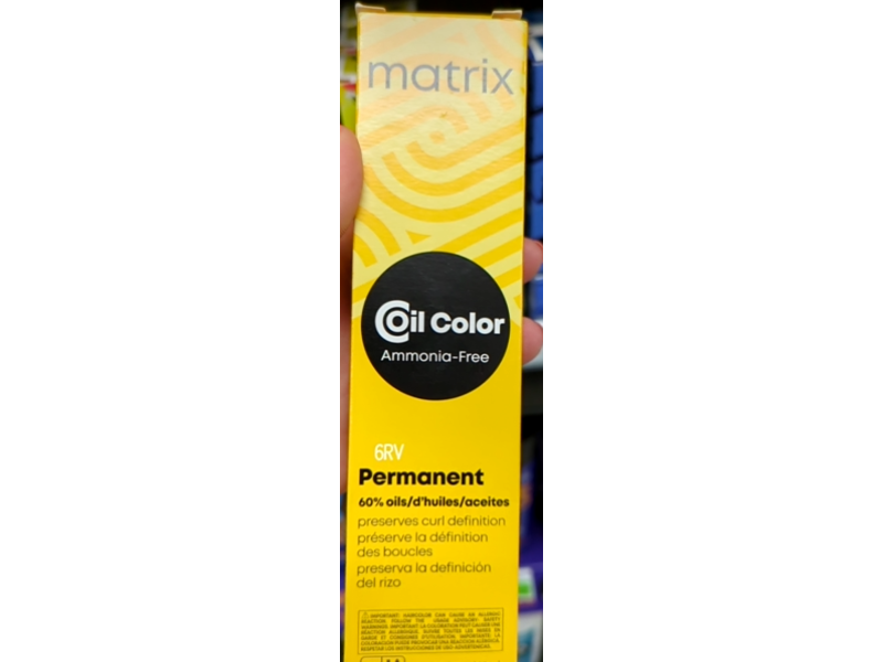 Matrix Coil Permanent Color, 6RV, 2.6 oz/75 g
