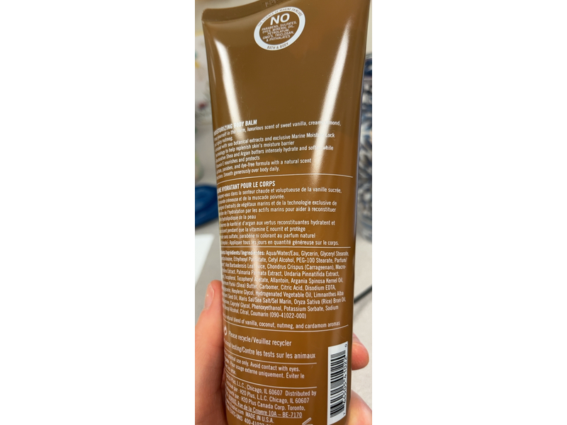 H2O+ Moisturizing Body Balm, Vanilla Almond, 8.5 fl oz/250 mL