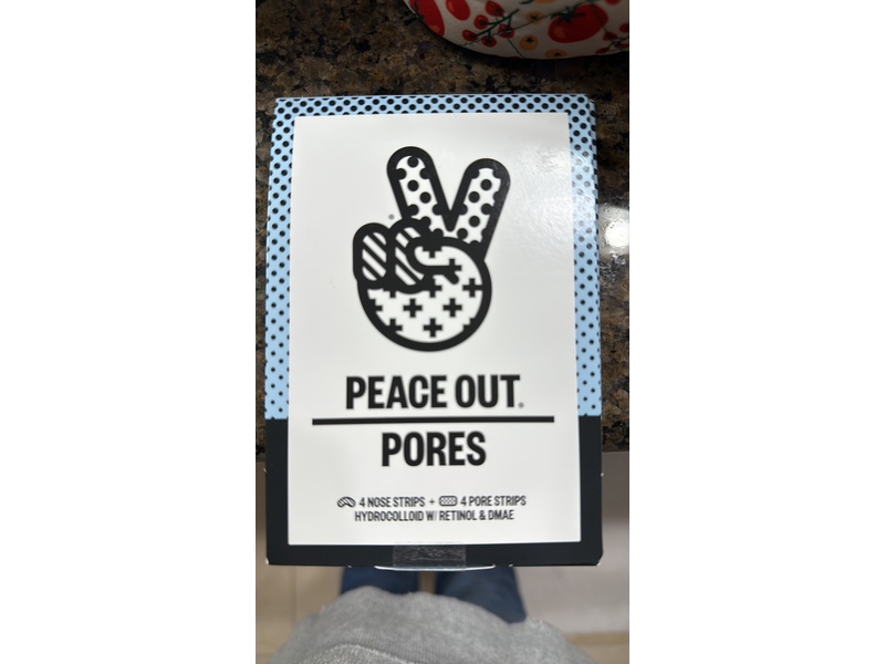 Peace Oil-Absorbing Pore Treatment Strips, 8 count